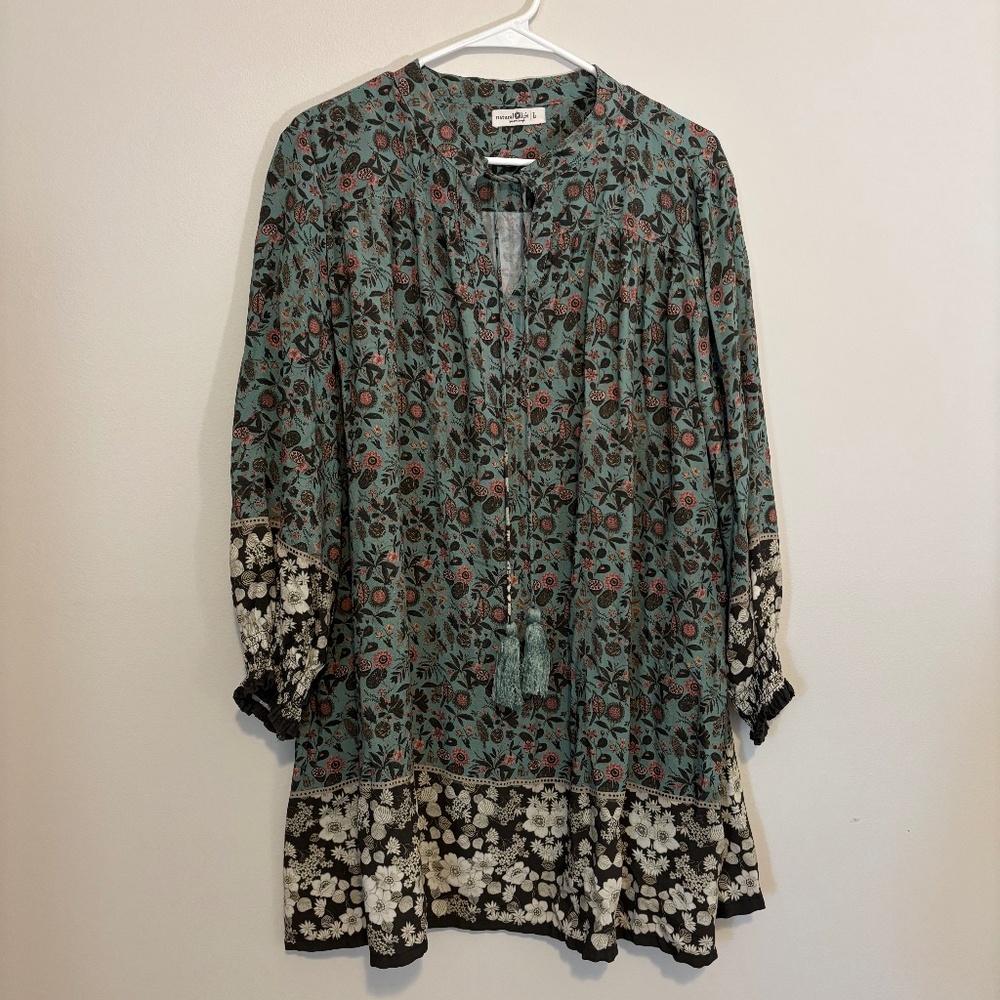 Natural Life Boho L mini dress